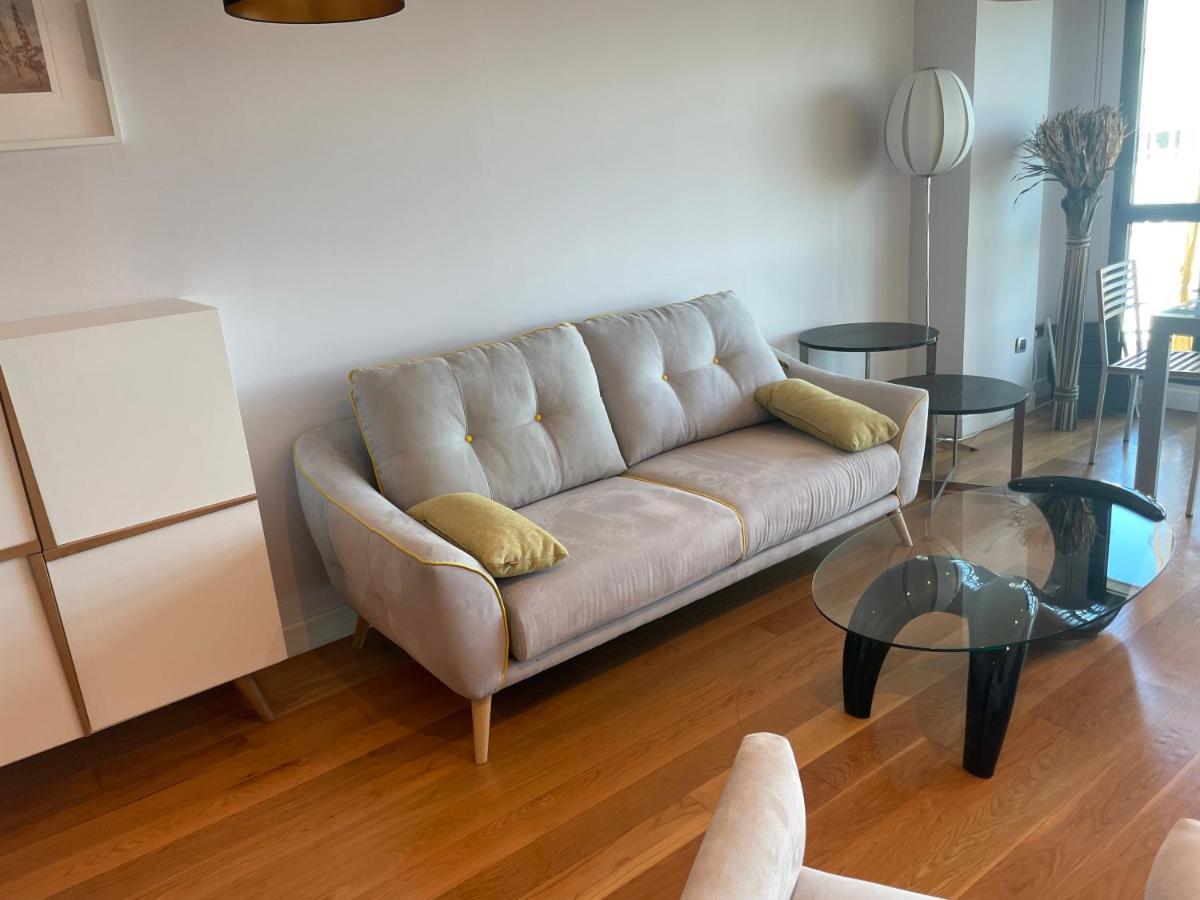 Primera Línea Playa+Parking Gratis Gijón Exterior foto